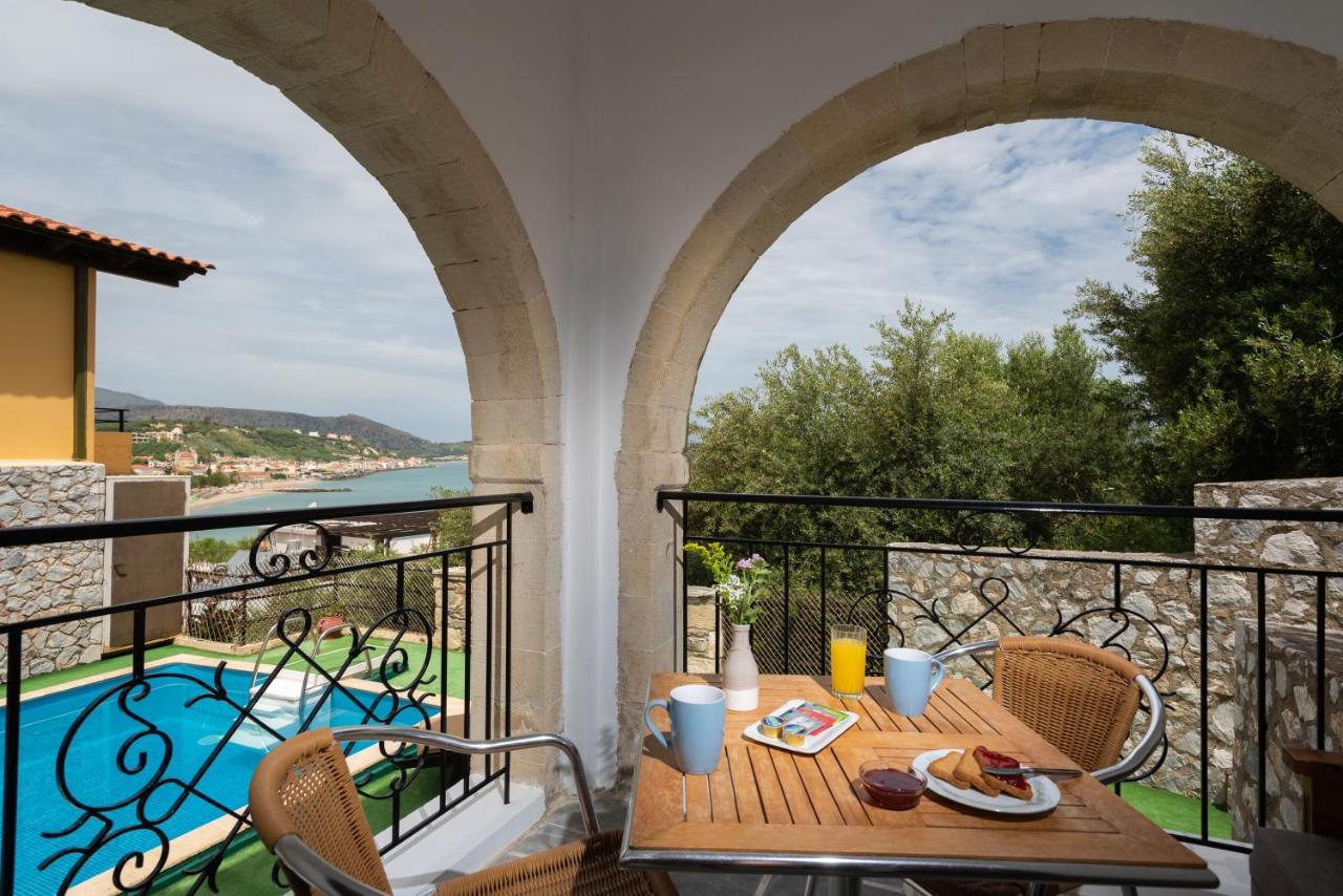 Villa Georgia Kalyves Bagian luar foto