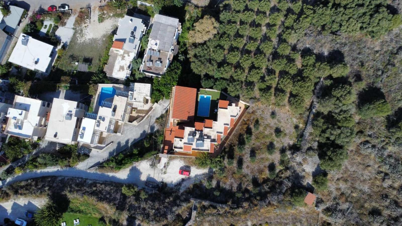 Villa Georgia Kalyves Bagian luar foto